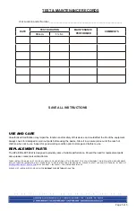 Preview for 5 page of Larson Electronics EPL-EMG-EXT-26W Installation, Operation & Maintenance Data Sheet