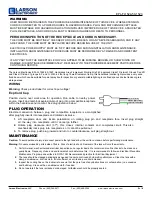 Preview for 2 page of Larson Electronics EPL-FL1524-50-1523 Instruction Manual