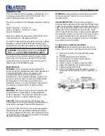 Preview for 3 page of Larson Electronics EPL-FL1524-50-1523 Instruction Manual