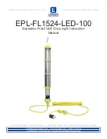 Предварительный просмотр 1 страницы Larson Electronics EPL-FL1524-LED-100 Instruction Manual