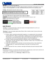 Preview for 3 page of Larson Electronics EPL-HB-150LED-RT-DIMM Instruction Manual