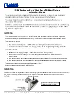 Preview for 1 page of Larson Electronics EPL-LED-50W-RT-JB2 Instruction Manual