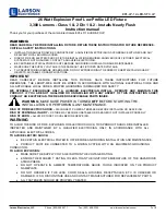 Preview for 1 page of Larson Electronics EPL-LP-12-LED-SFC.LP Instruction Manual