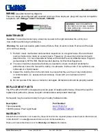 Preview for 3 page of Larson Electronics EPL-LQP-2X150RT Instruction Manual