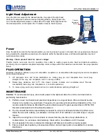 Preview for 2 page of Larson Electronics EPL-PM-1X30LED-6XMB-10 Instruction Manual