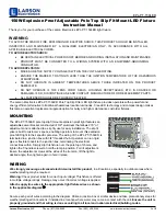 Larson Electronics EPL-PT-150LED Instruction Manual preview