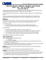 Preview for 1 page of Larson Electronics EPL-QC-16C-2X50LED-RT-X12V-C1D1-12.3-100-EPP Instruction Manual