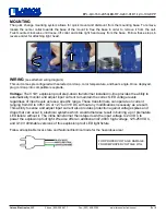 Preview for 2 page of Larson Electronics EPL-QC-16C-2X50LED-RT-X24V-C1D1-12.3-100-EPP Instruction Manual