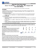 Preview for 1 page of Larson Electronics EPL-SL-5-FL26 Instruction Manual