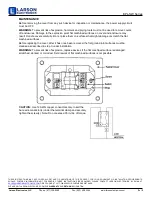 Preview for 2 page of Larson Electronics EPL-SW Series Instruction Manual