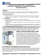 Preview for 1 page of Larson Electronics EPL-TL-1X10W-C-PA-XFSW Instruction Manual