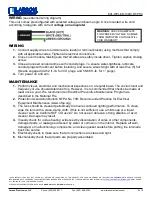 Preview for 3 page of Larson Electronics EPL-WPLED-100W-RT-PSC Instruction Manual