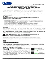 Preview for 1 page of Larson Electronics EPLC2-LB-45LED-RT-WLM Instruction Manual