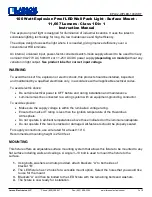 Preview for 1 page of Larson Electronics EPLC2-WPLED-100W-RT Instruction Manual