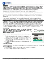 Preview for 2 page of Larson Electronics EPP-30A-2P3W-1FT-L6.30 Instruction Manual