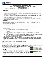 Preview for 1 page of Larson Electronics EPS-1XPB-1XPL-M1-24V Instruction Manual