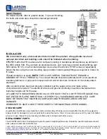 Preview for 2 page of Larson Electronics EPS-PB10-2XC-M2-YR Instruction Manual