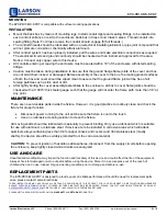 Preview for 2 page of Larson Electronics EPS-PB10-MS-SPDT Instruction Manual