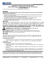 Preview for 1 page of Larson Electronics EXP-EL-CSS-250A-R1-NO Instruction Manual