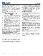 Предварительный просмотр 2 страницы Larson Electronics EXP-GFCI-20A Instruction Manual