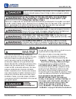 Preview for 2 page of Larson Electronics GAU-GFH-CH-18K Instruction Manual