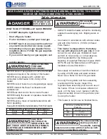 Preview for 3 page of Larson Electronics GAU-GFH-CH-18K Instruction Manual