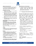 Preview for 3 page of Larson Electronics GL-2000-S-E Instruction Manual