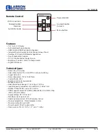 Preview for 6 page of Larson Electronics GL-3349-M Instruction Manual