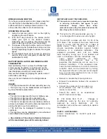 Предварительный просмотр 3 страницы Larson Electronics GL-3610-S-E Instruction Manual