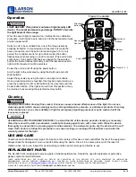 Preview for 6 page of Larson Electronics GL-9051-F-M Instruction Manual