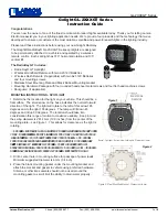 Предварительный просмотр 1 страницы Larson Electronics Golight GL-2 GT Series Instruction Manual