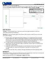 Preview for 3 page of Larson Electronics HAL-PRM-150W-LED-100 Instruction Manual