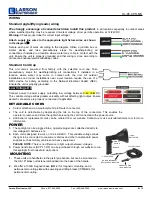 Preview for 2 page of Larson Electronics HL-85-CPR-MS Instruction Manual