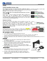 Preview for 2 page of Larson Electronics HL-85-HID-CPR Instruction Manual