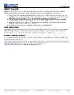 Предварительный просмотр 3 страницы Larson Electronics HL-85-HID-CPR Instruction Manual