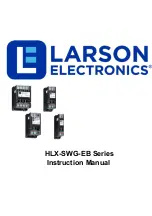 Предварительный просмотр 1 страницы Larson Electronics HLX-SWG-EB Series Instruction Manual