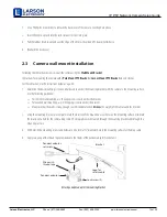 Предварительный просмотр 12 страницы Larson Electronics IDCMR-IP-POE-PTZ-20X Installation Manual