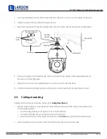 Preview for 13 page of Larson Electronics IDCMR-IP-POE-PTZ-20X Installation Manual