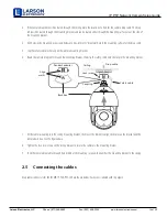 Preview for 14 page of Larson Electronics IDCMR-IP-POE-PTZ-20X Installation Manual