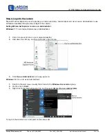 Предварительный просмотр 21 страницы Larson Electronics IDCMR-IP-POE-PTZ-20X Installation Manual