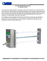 Предварительный просмотр 1 страницы Larson Electronics IND-HVAC-DTW-UVC-R1-SS Series Instruction Manual