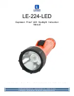 Preview for 1 page of Larson Electronics LE-224-LED Instruction Manual