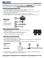 Предварительный просмотр 2 страницы Larson Electronics LED10W-1S-10.75C Instruction Manual
