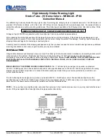 Larson Electronics LEDB-8 Instruction Manual preview