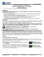 Larson Electronics LEDHWP-900-DNMS Instruction Manual preview