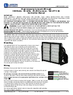 Larson Electronics LEDP5W-60XC-1227 Instruction Manual preview