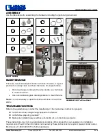 Предварительный просмотр 2 страницы Larson Electronics LEDWP-600E-DLC-5000K Manual