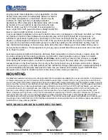 Preview for 3 page of Larson Electronics LMP-F Series Instruction Manual