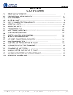 Preview for 2 page of Larson Electronics Pneumatic Megatower User Manual