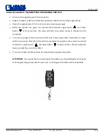 Предварительный просмотр 2 страницы Larson Electronics PTB-1-WR Instruction Manual